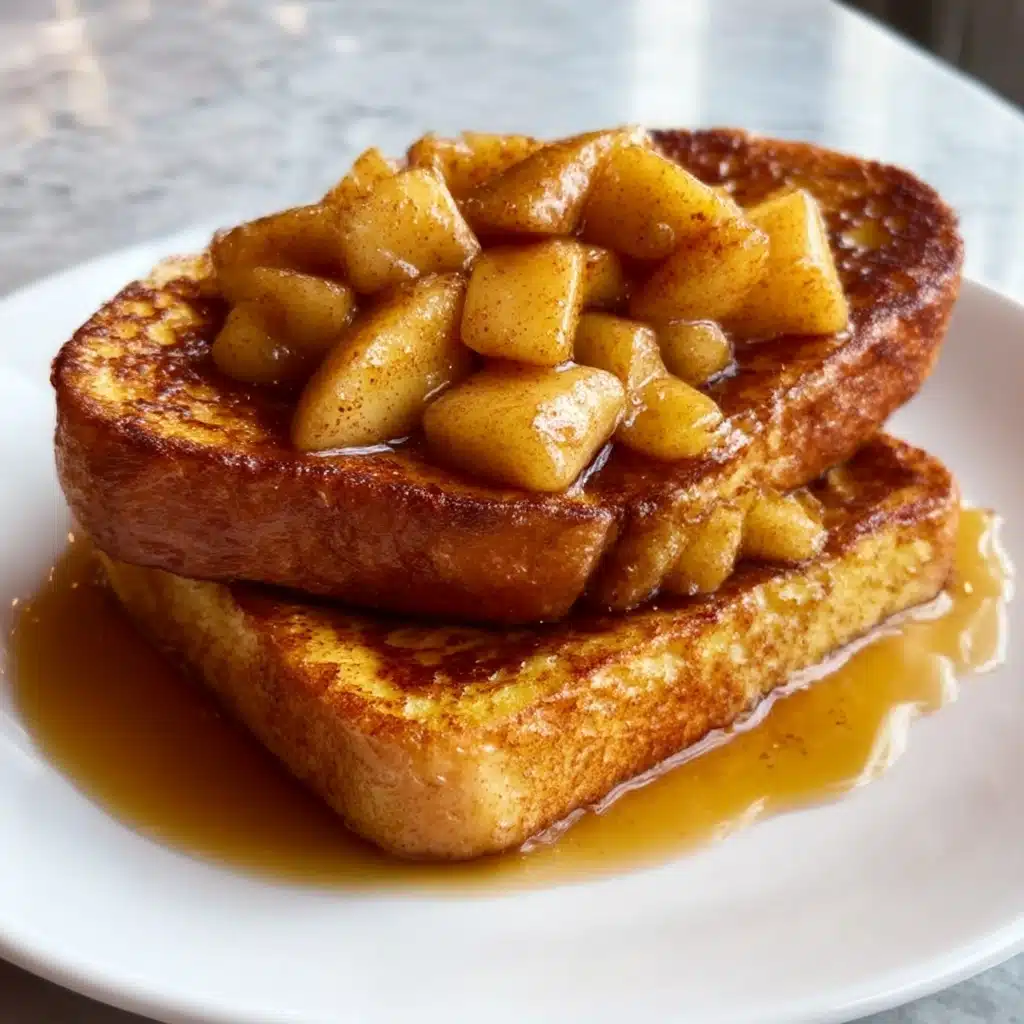 Caramel Apple French Toast Recipe - Recipe Image