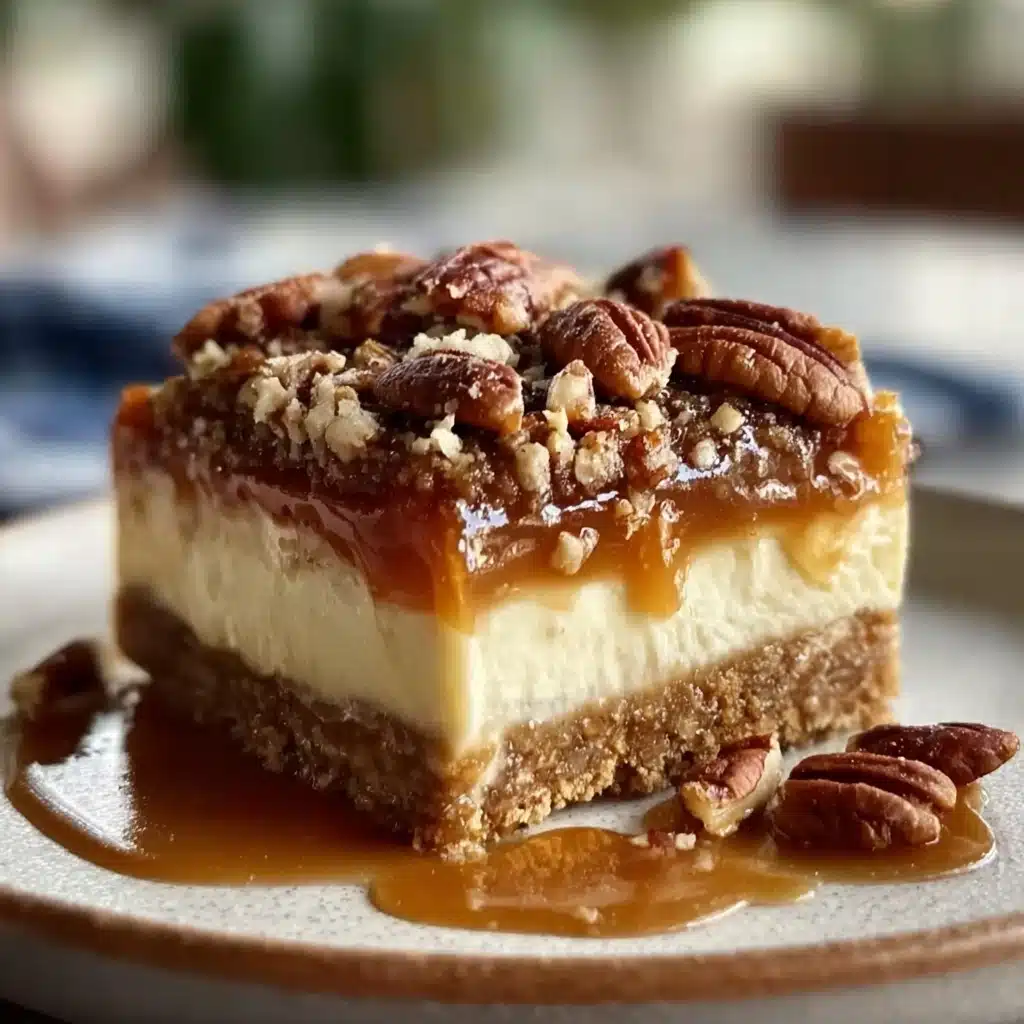Decadent Butter Pecan Praline Poke Cake Recipe - Recipe Image
