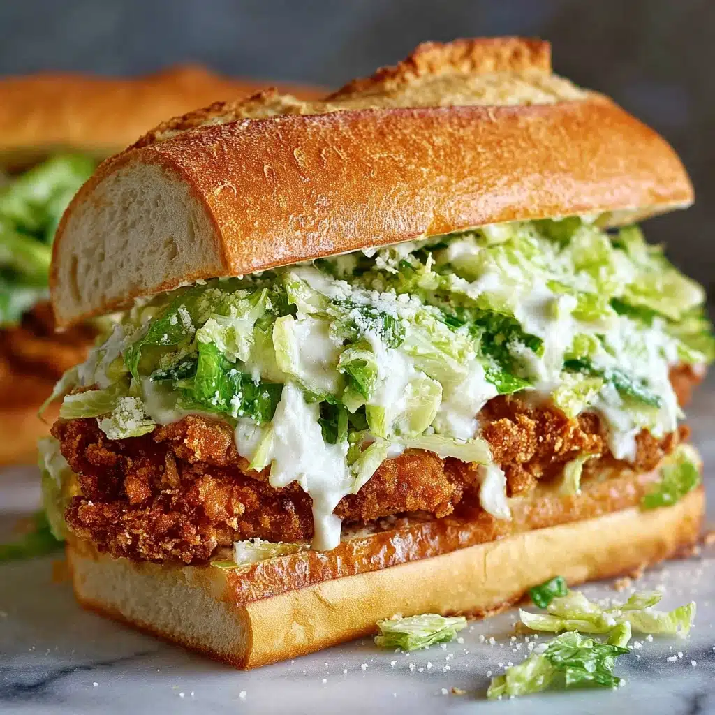 Crispy Chicken Caesar Sandwich Recipe - Recipe Image