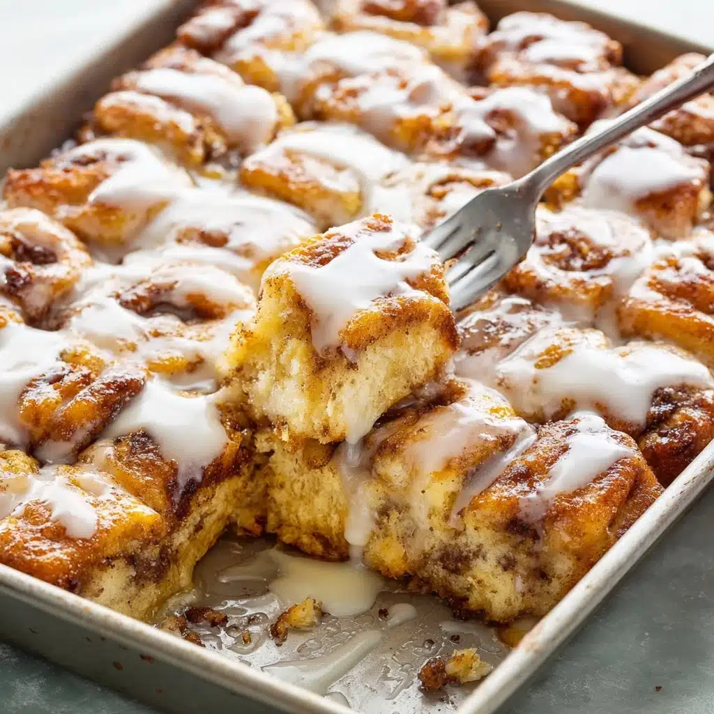 Pumpkin Cinnamon Roll Casserole Recipe - Recipe Image