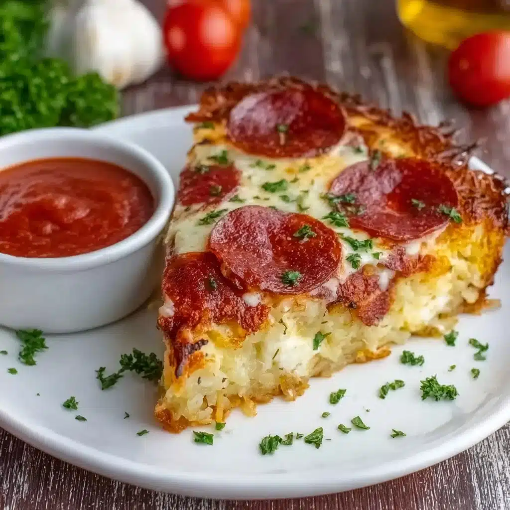 Pizza Style Cottage Cheese Bake Recipe - Recipe Image