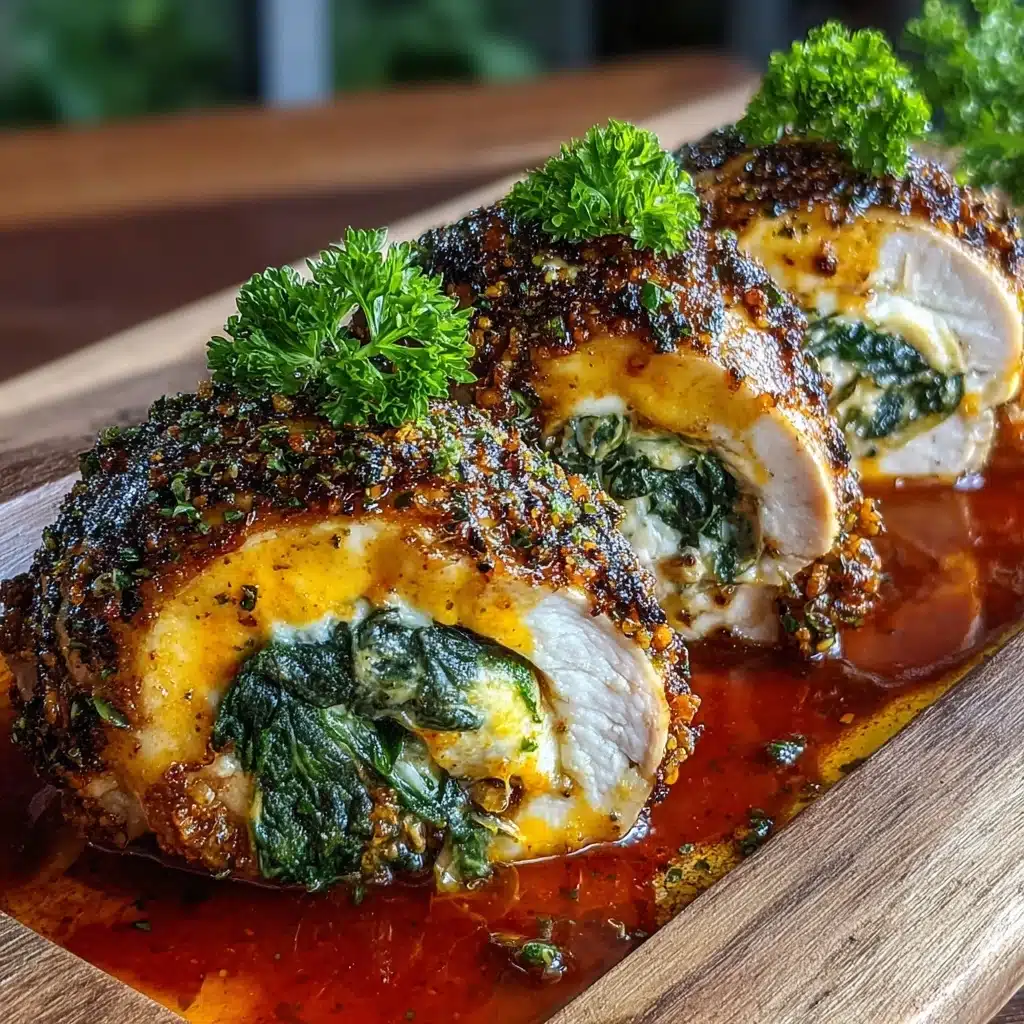 Herbed Ricotta Stuffed Chicken Rolls Recipe - Recipe Image