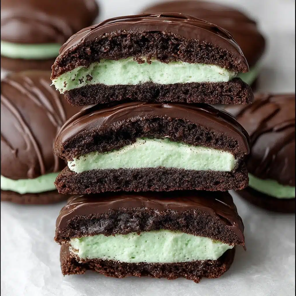 Chocolate Mint Cookies Recipe - Recipe Image