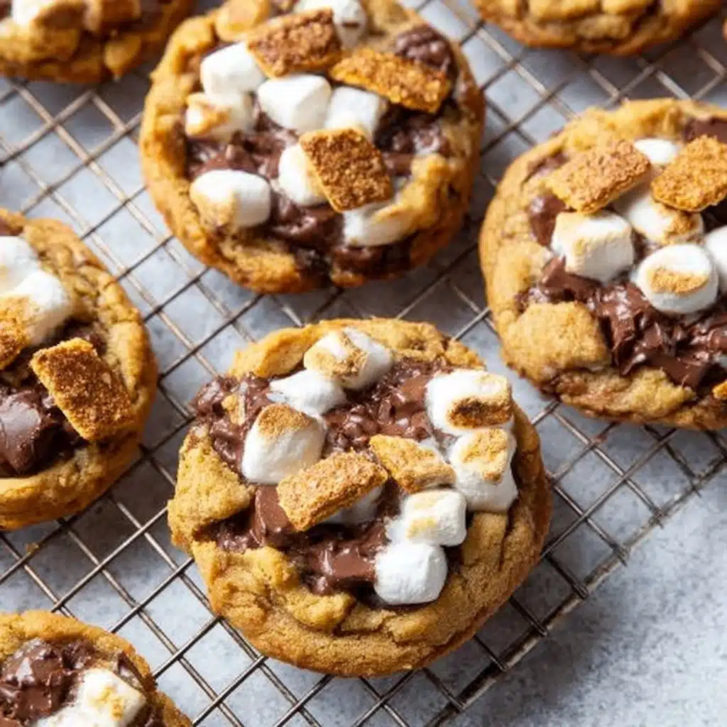 Pumpkin S'mores Cookies Recipe - Recipe Image
