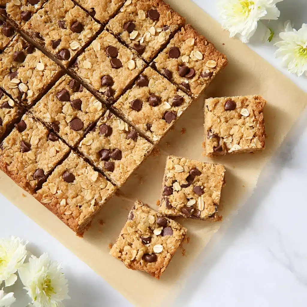 Oatmeal Chocolate Chip Bars Recipe - Recipe Image