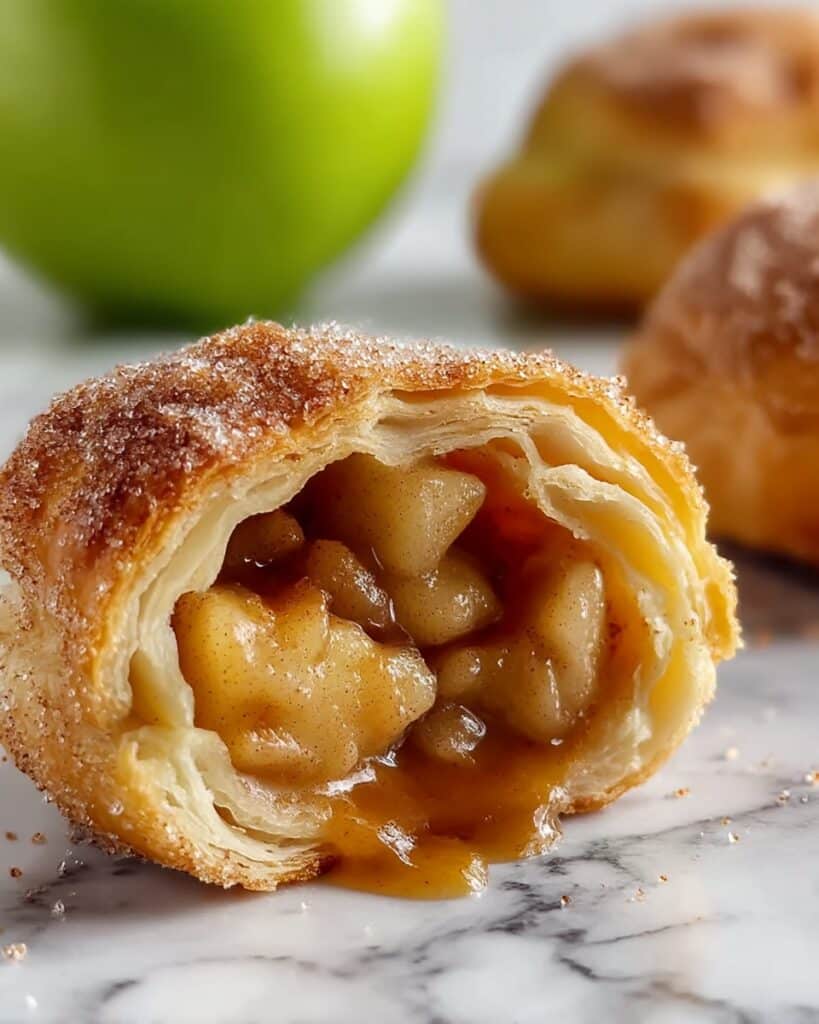 Mouthwatering Caramel Apple Pie Bombs Recipe