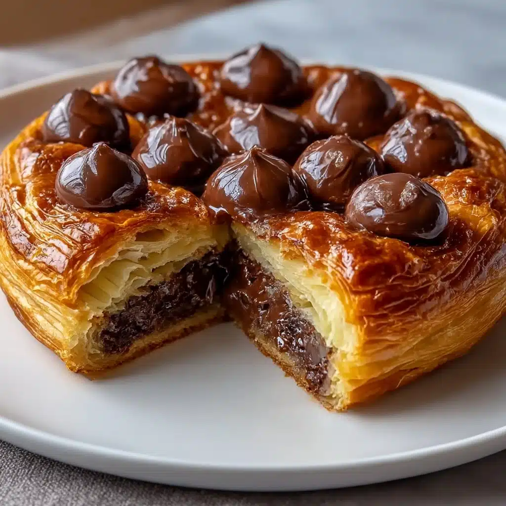 Chocolate Croissant Breakfast Bake that Everyone Loves! Recipe - Recipe Image