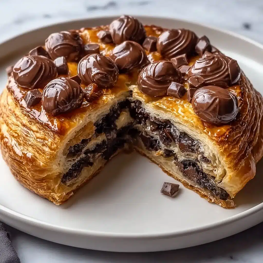 Chocolate Croissant Breakfast Bake that Everyone Loves! Recipe - Recipe Image