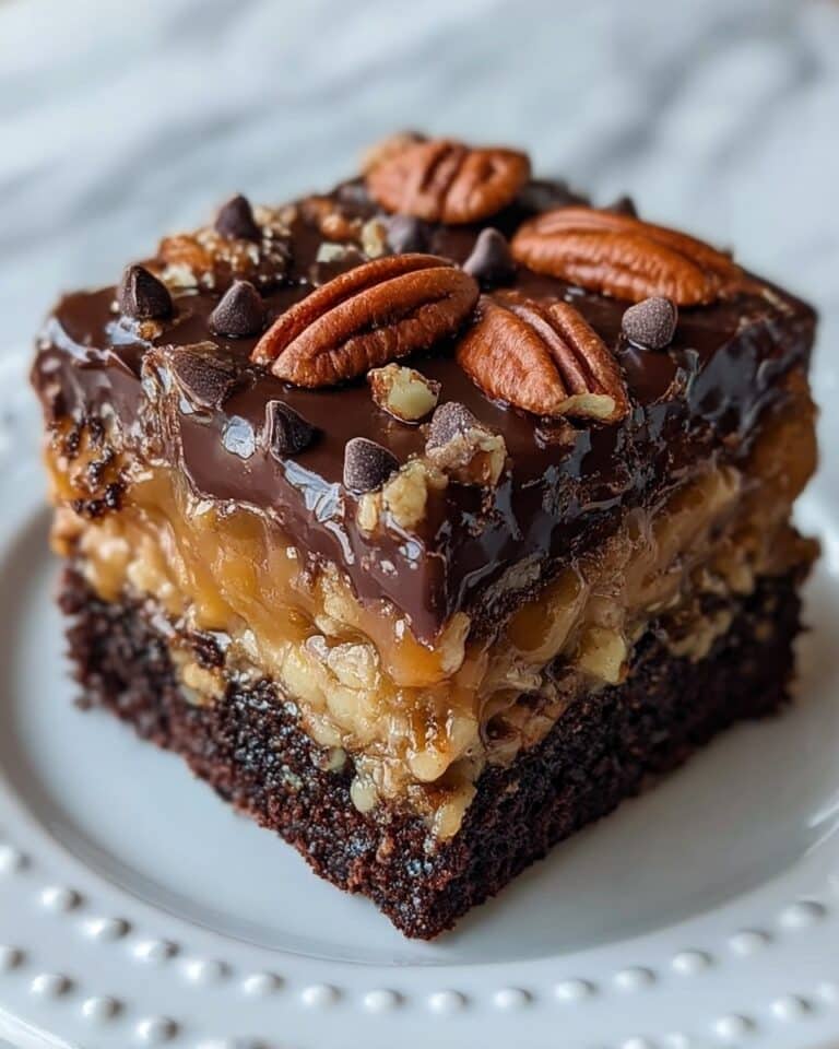 Irresistible German Chocolate Poke Cake Recipe