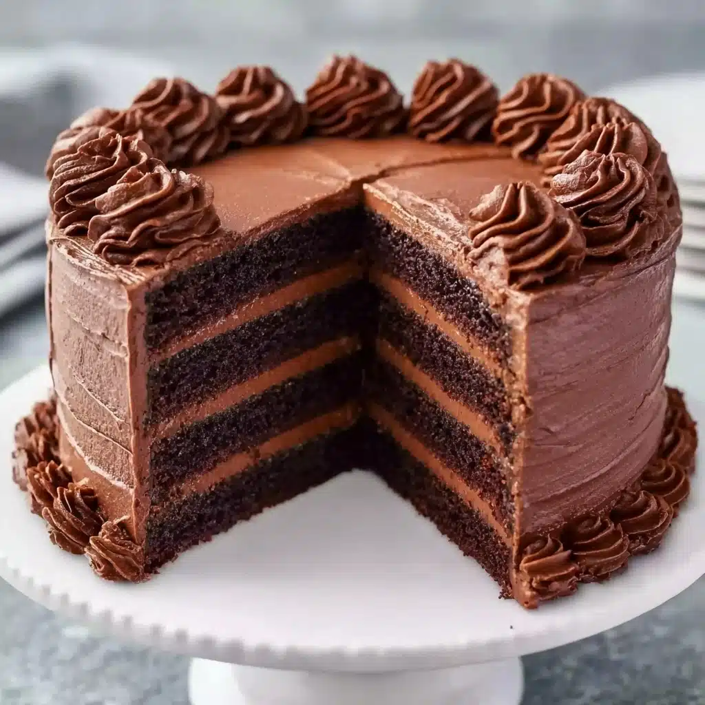 Moist Chocolate Cake Recipe - Recipe Image
