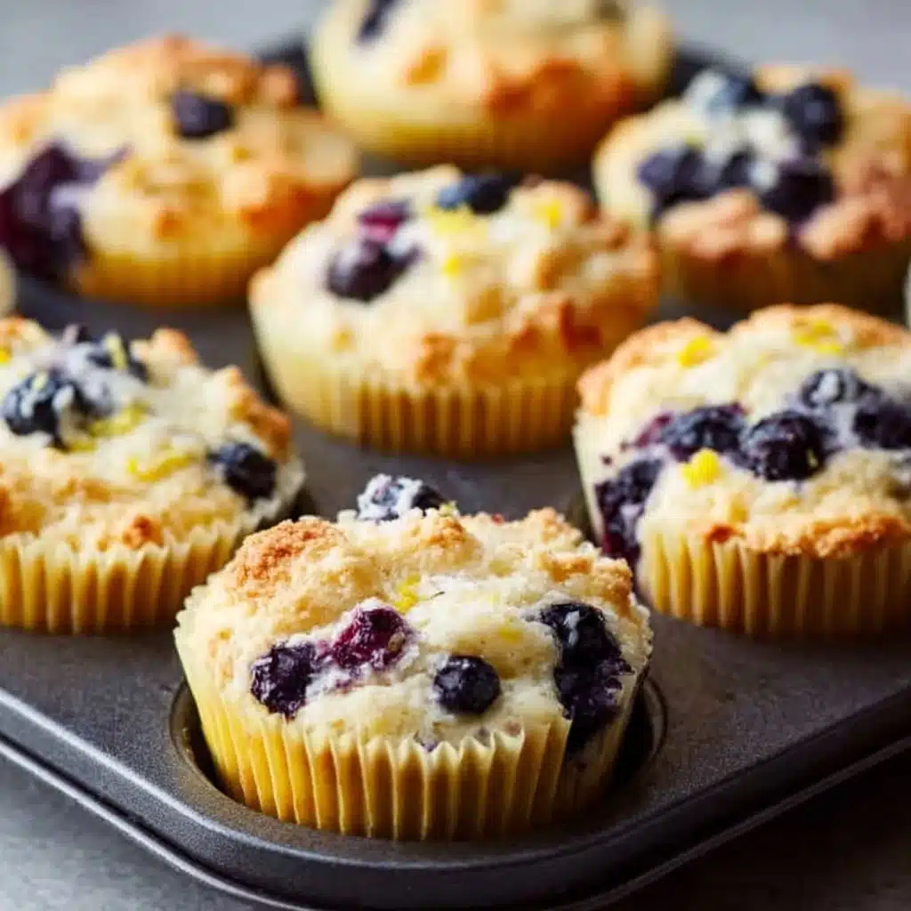 Blueberry and Lemon Zest Cottage Cheese Bites Recipe - Recipe Image