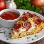 Pizza Style Cottage Cheese Bake Recipe