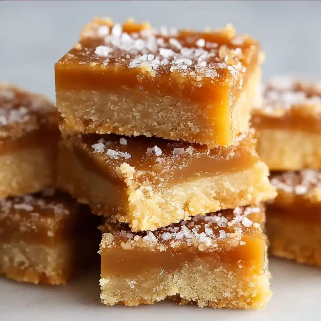 Salted Caramel Butter Bars Recipe