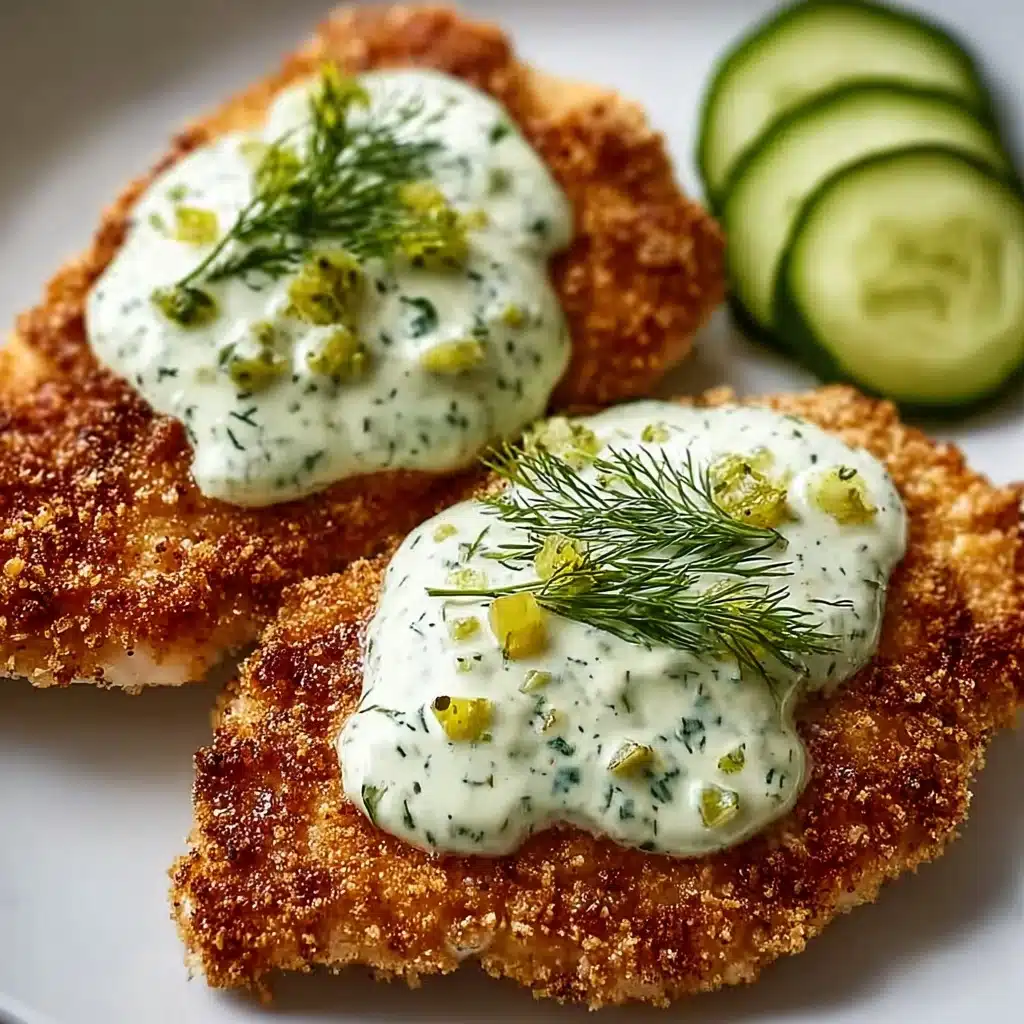 Crispy Dill Pickle Parmesan Chicken Recipe - Recipe Image