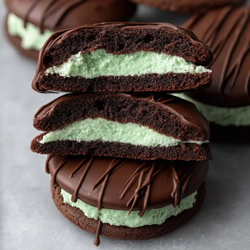 Chocolate Mint Cookies Recipe - Recipe Image