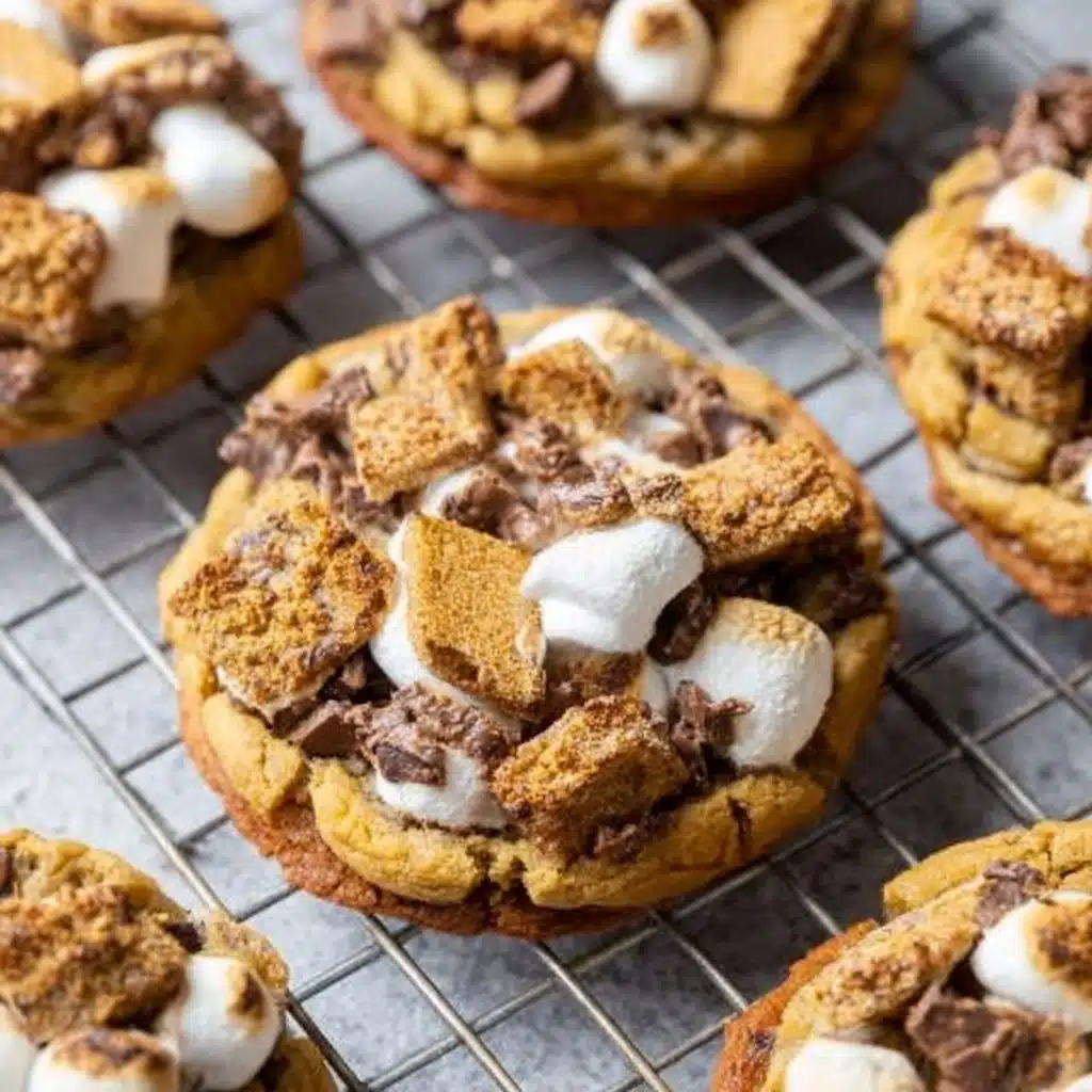Pumpkin S'mores Cookies Recipe - Recipe Image
