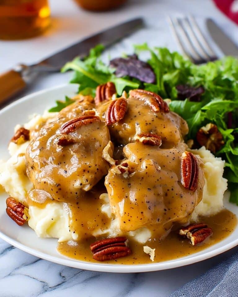 Maple Bourbon Pecan Chicken Recipe