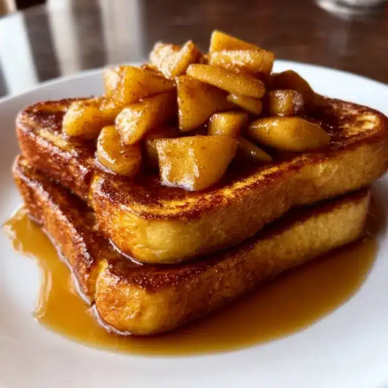 Caramel Apple French Toast Recipe