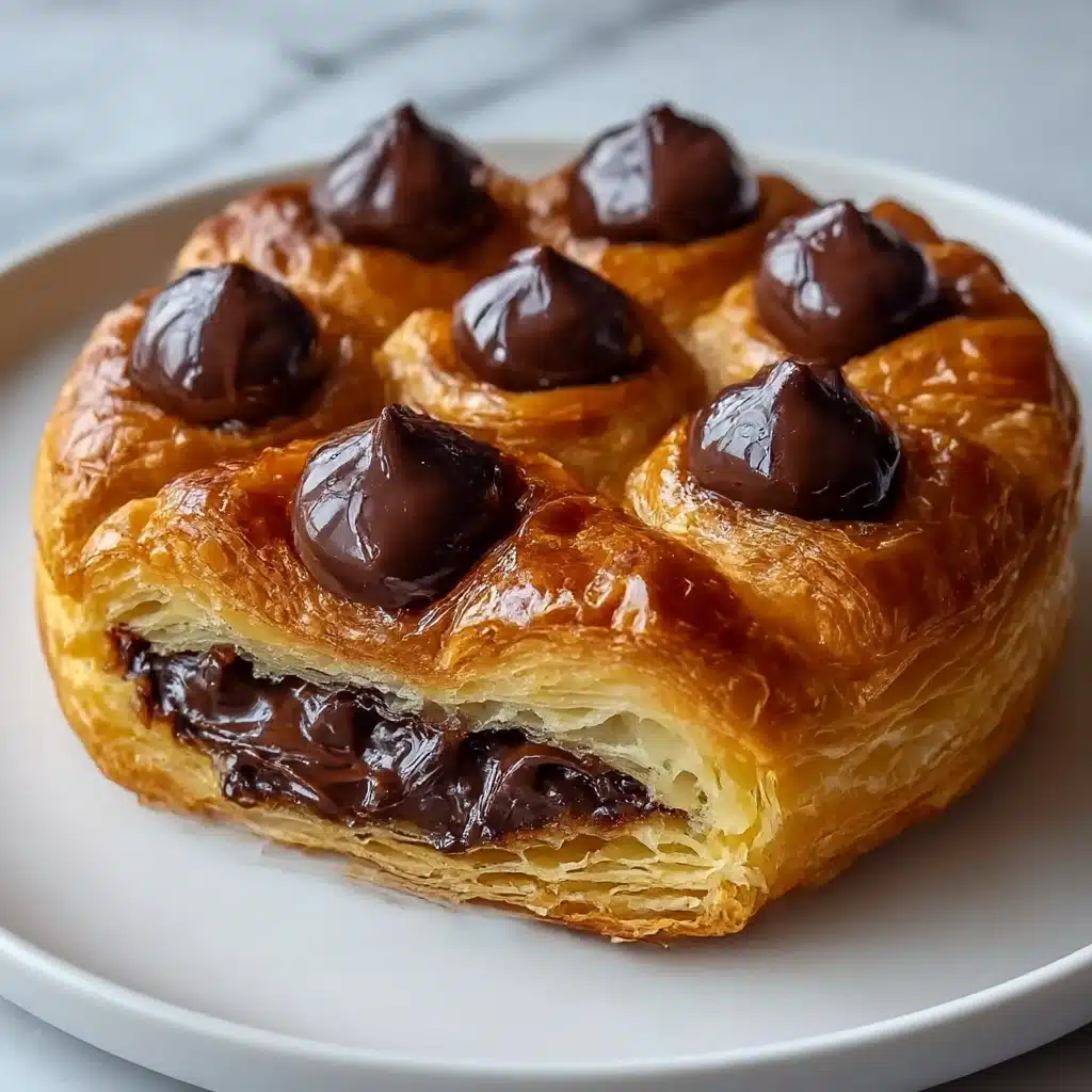 Chocolate Croissant Breakfast Bake that Everyone Loves! Recipe