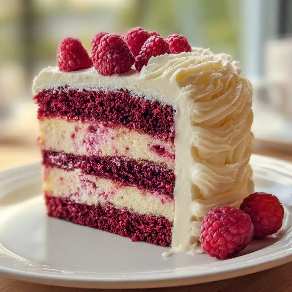 White Chocolate Raspberry Cake Recipe