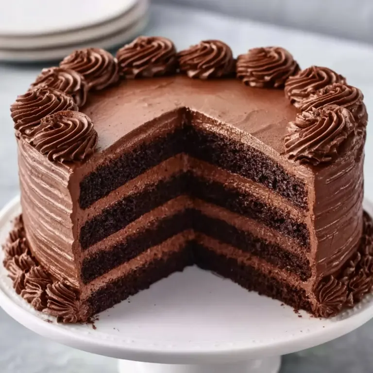 Moist Chocolate Cake Recipe