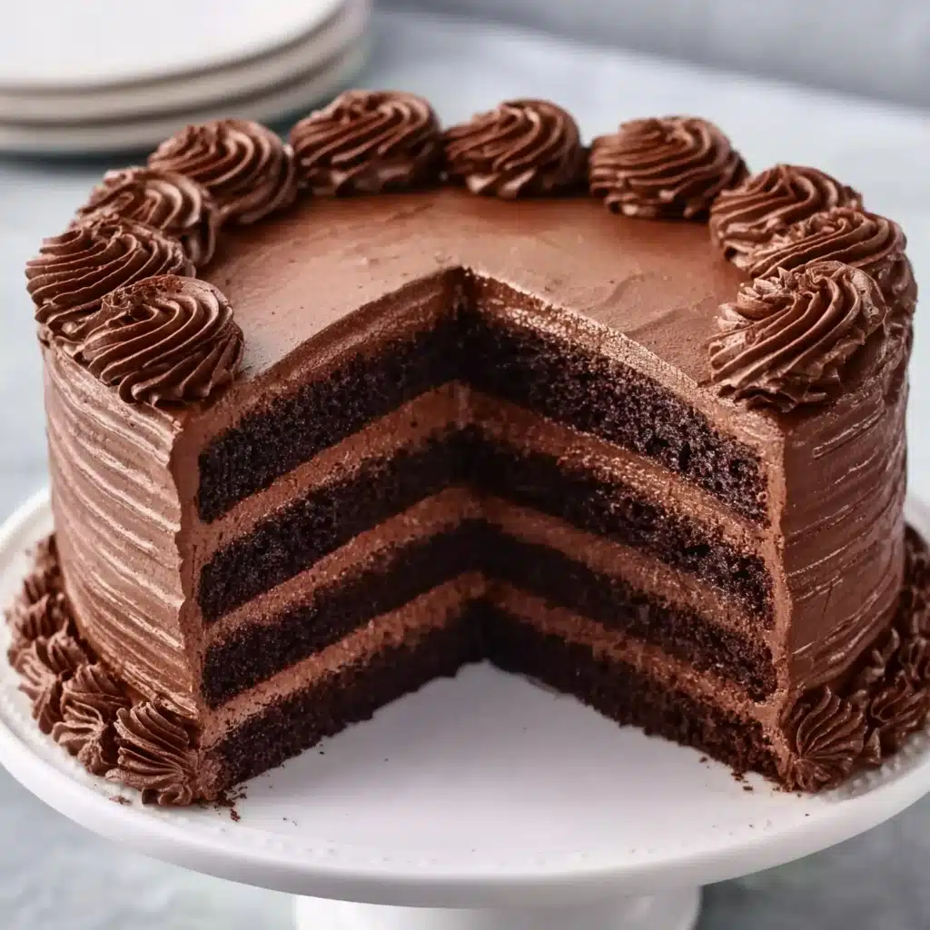 Moist Chocolate Cake Recipe - Recipe Image