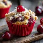 Cherry Cobbler Muffins Recipe