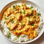 Creamy Smothered Chicken and Rice Recipe