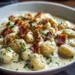 Creamy Crack Chicken Gnocchi Recipe