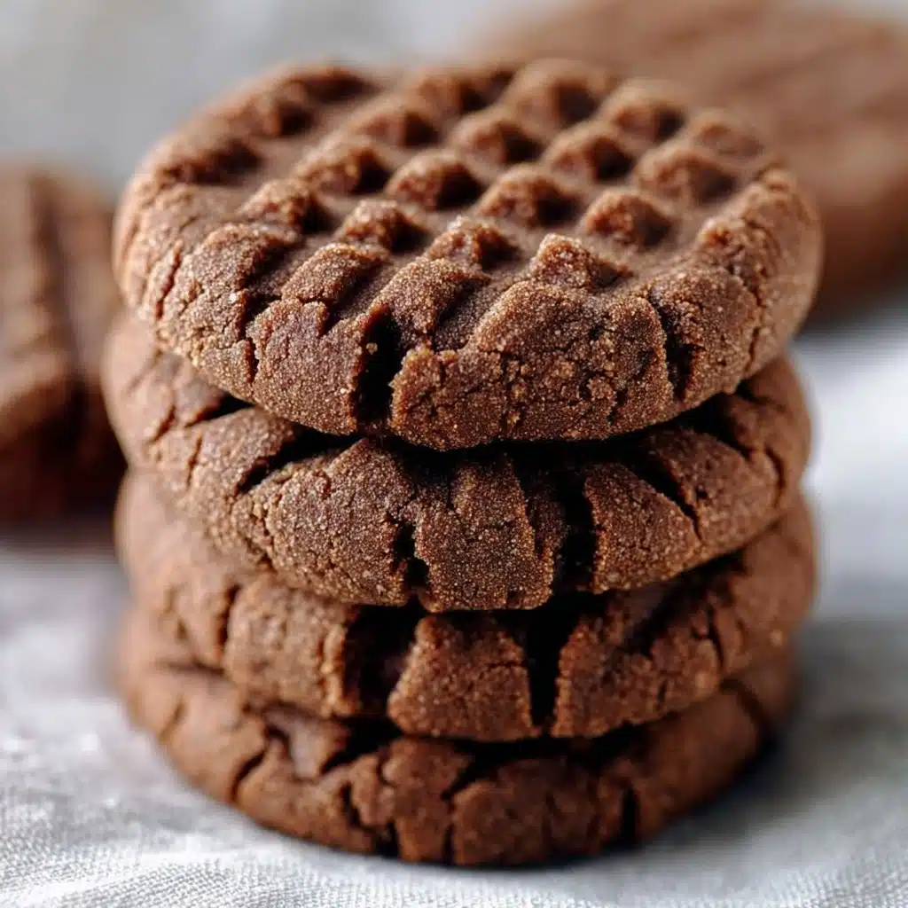 Chocolate Peanut Butter Cookies Recipe - Recipe Image