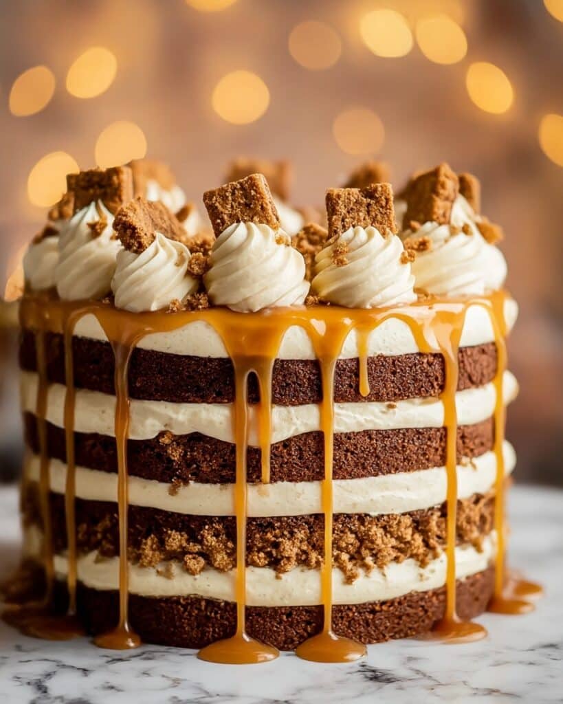 Butterscotch Crunch Cake Recipe