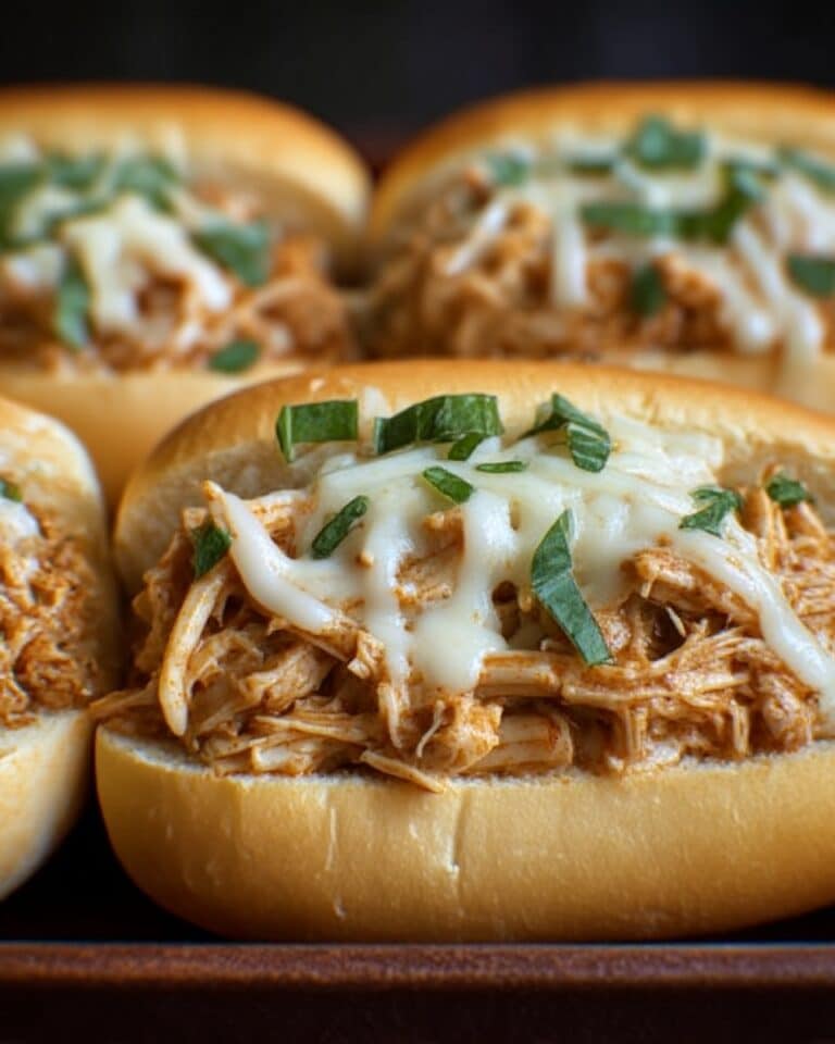 Chicken Alfredo Sloppy Joes Recipe