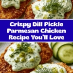 Crispy Dill Pickle Parmesan Chicken Recipe