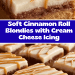Cinnamon Roll Blondies Recipe