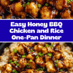 Honey BBQ Chicken Rice Recipe