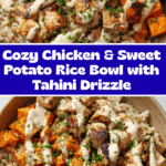 Chicken & Sweet Potato Rice Bowl Recipe