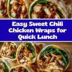 Sweet Chili Chicken Wraps Recipe