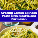 Lemon Spinach Pasta Recipe