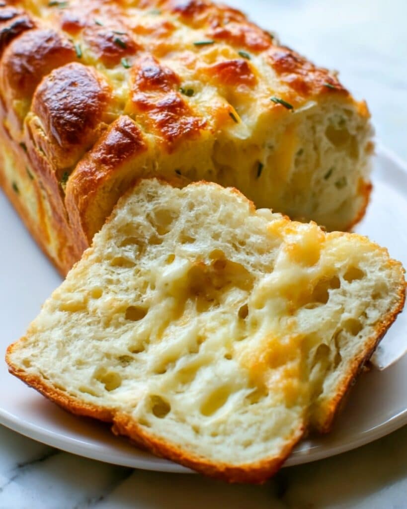 Cheesy Herb Bread Recipe