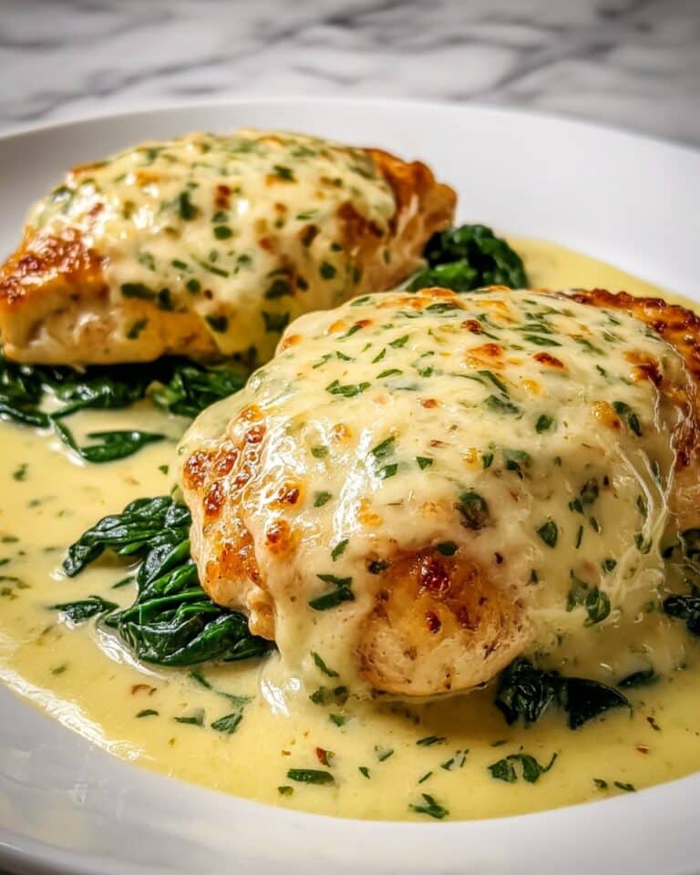 Creamy Chicken Florentine Bake for Cozy Weeknight Comfort Recipe