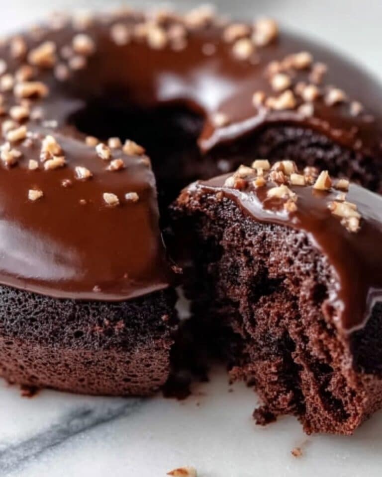 Healthy Chocolate Protein Donuts Recipe