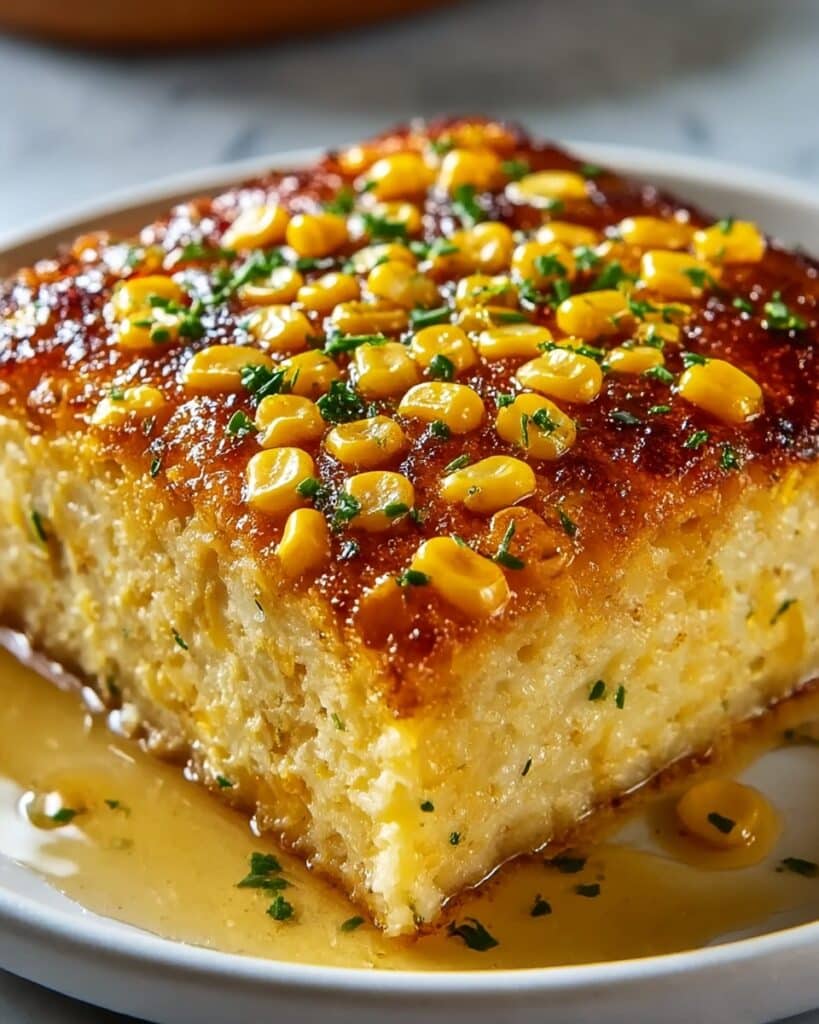 Honey-Glazed Corn Casserole Recipe