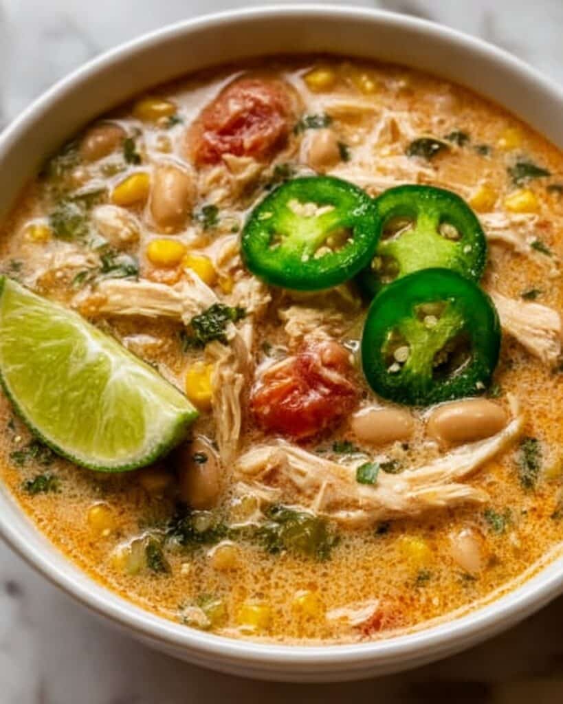 Cajun White Chicken Chili Recipe