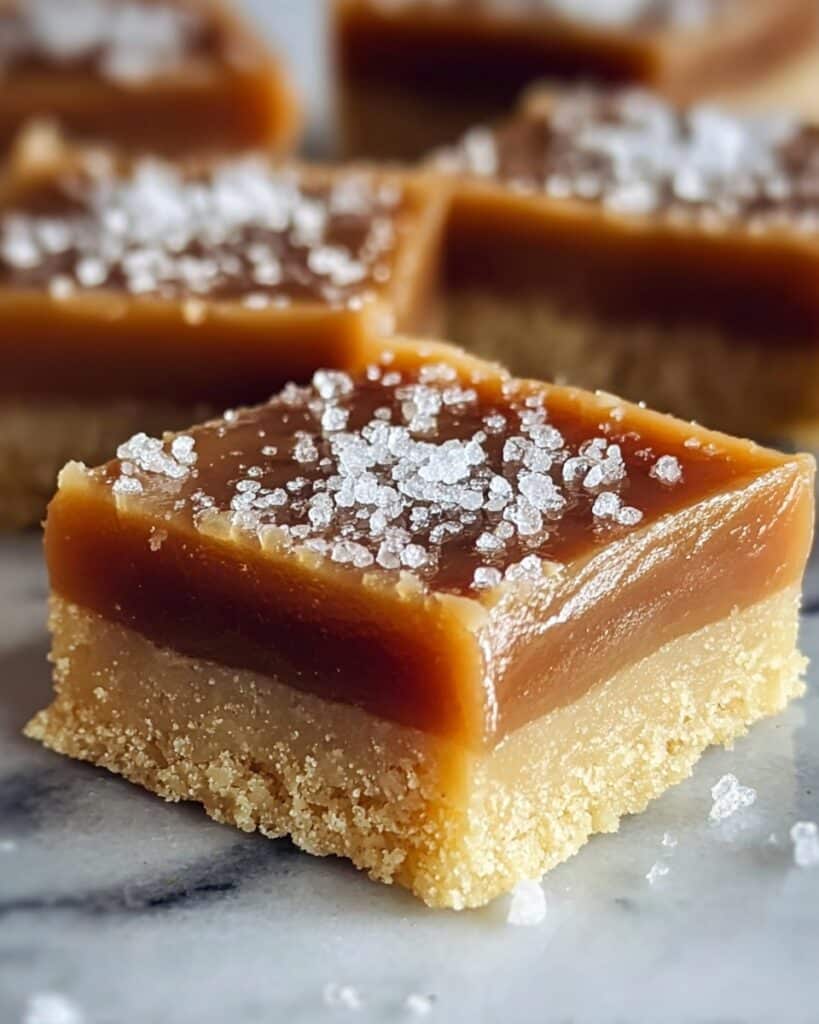 Salted Caramel Butter Bars Recipe