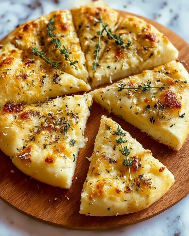 Garlic Parmesan Focaccia Bread Recipe