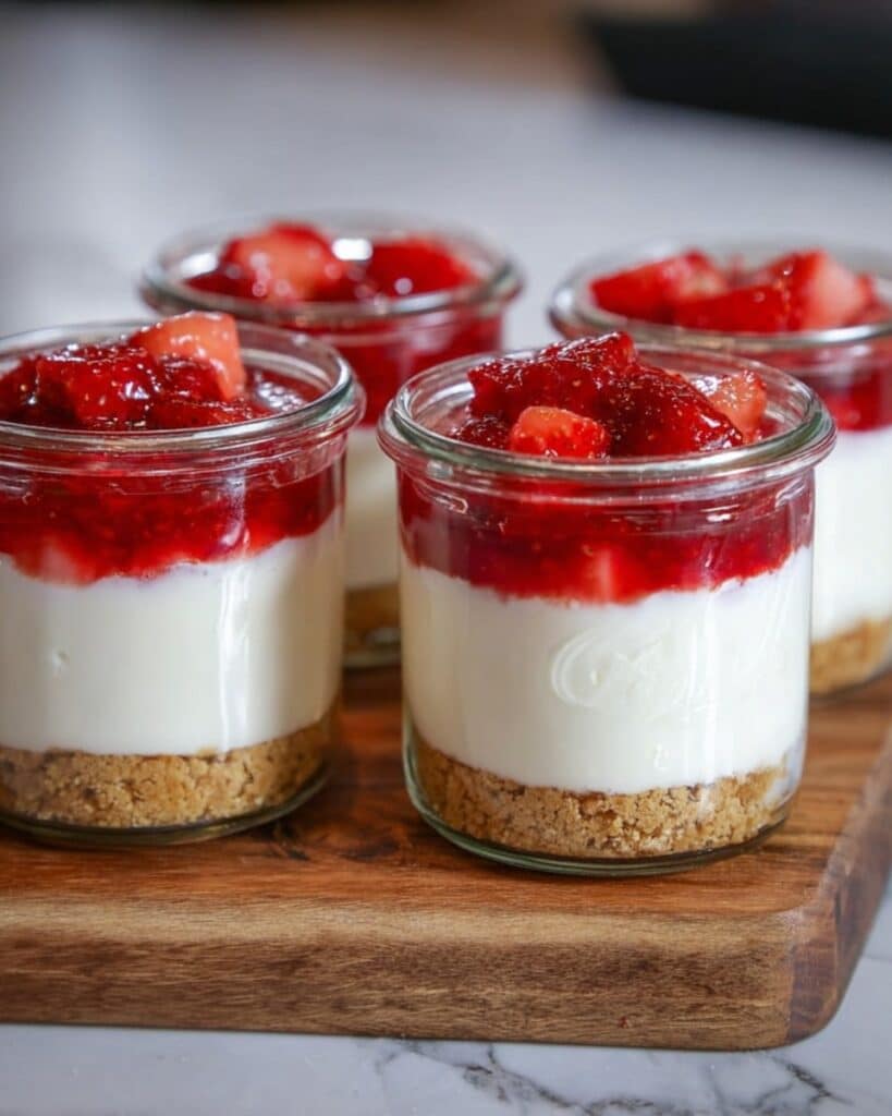 High-Protein Cheesecake Jars Recipe