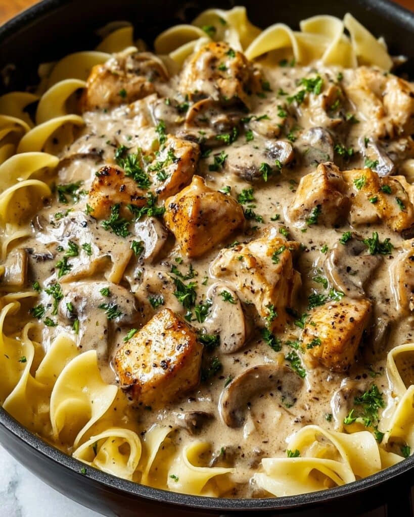 Creamy Chicken Stroganoff That’s Comfort in Every Bite Recipe