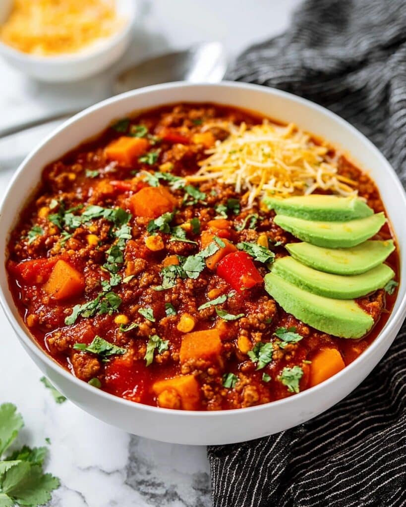 Turkey Sweet Potato Chili Recipe