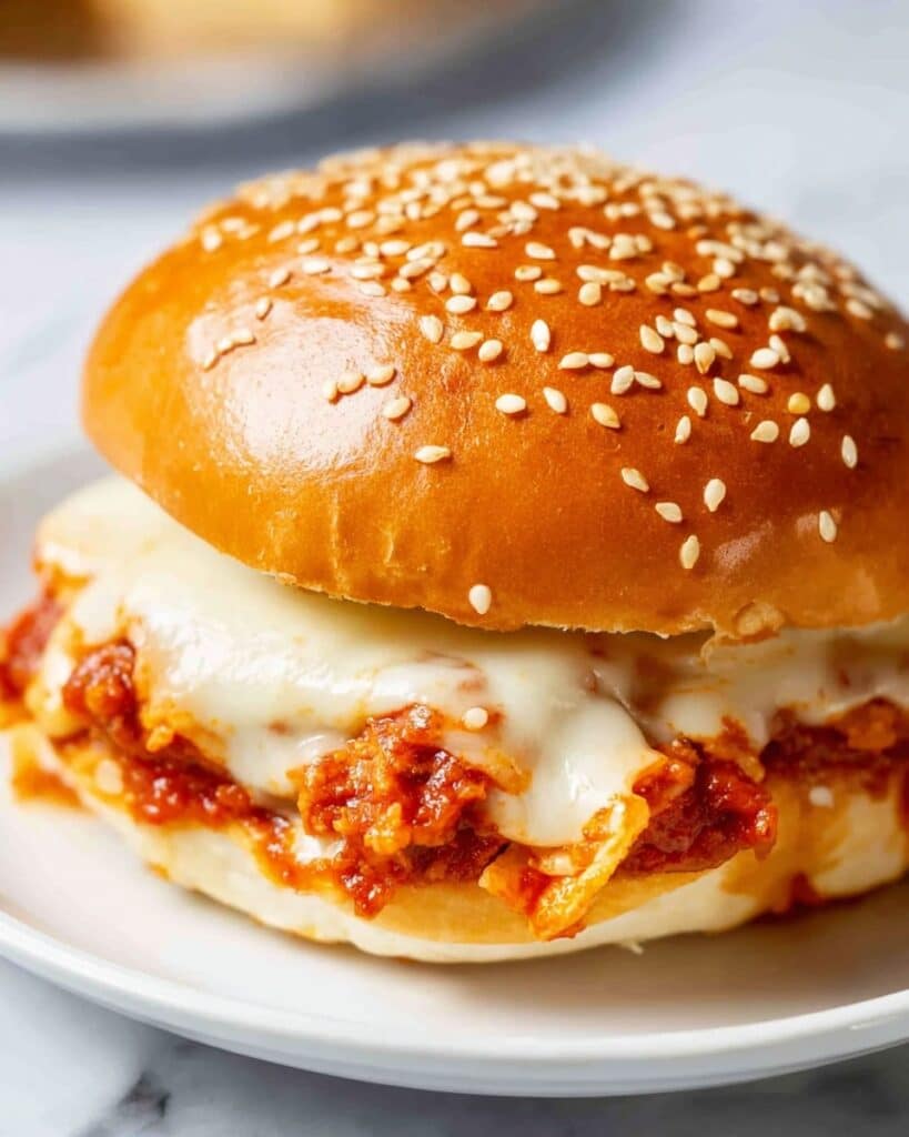Chicken Parmesan Sloppy Joes Recipe