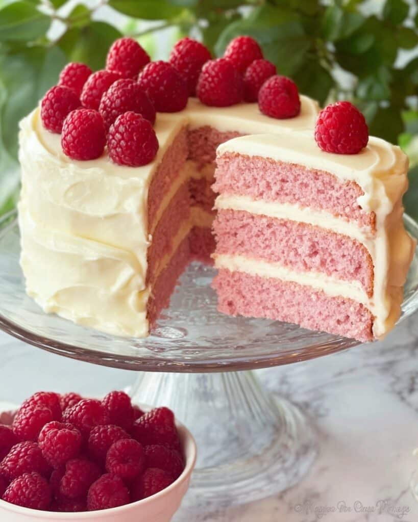 Raspberry Layer Cake Recipe